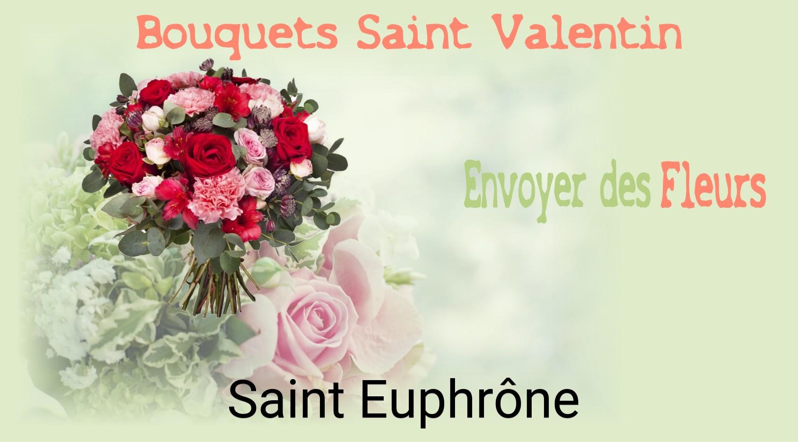 Roses de Saint-Valentin livrées à Saint-Euphrône